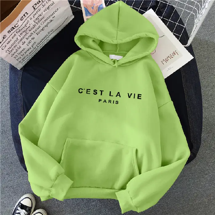 Pink Hooded Vests for Women 2024 Winter Warm Loose Fit — feature 10