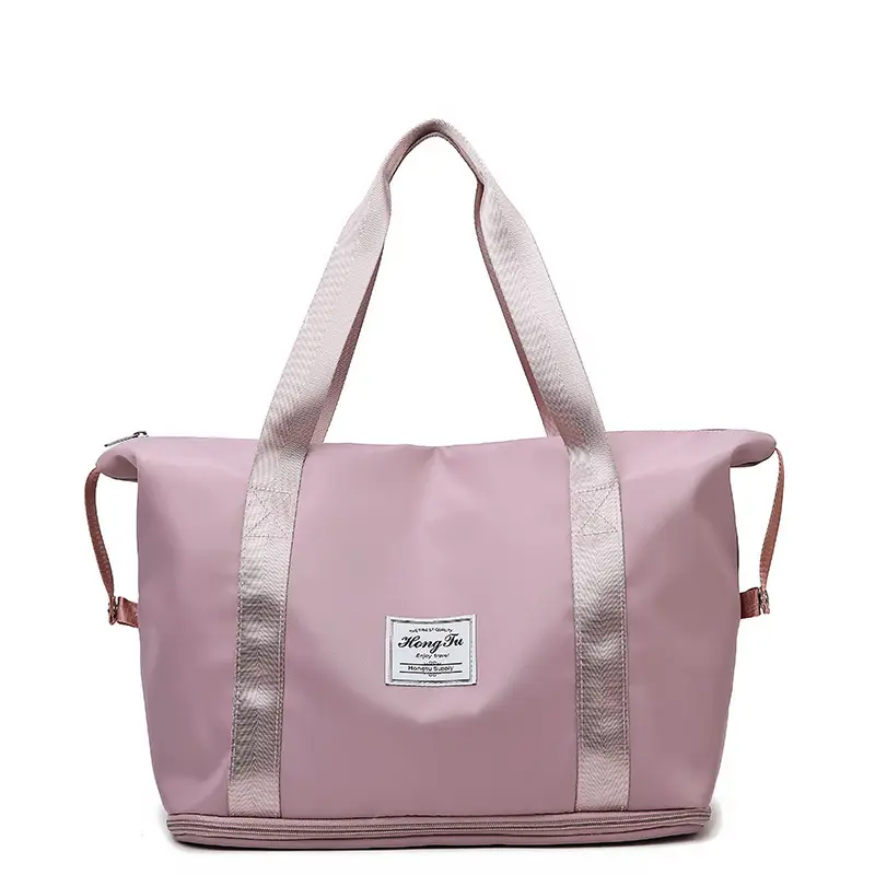Women's Light Purple Travel Bag Large Capacity - Image 10