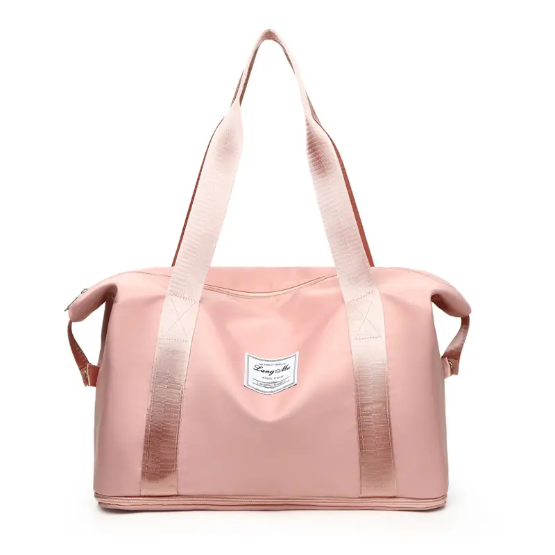 Women's Light Purple Travel Bag Large Capacity - Image 4