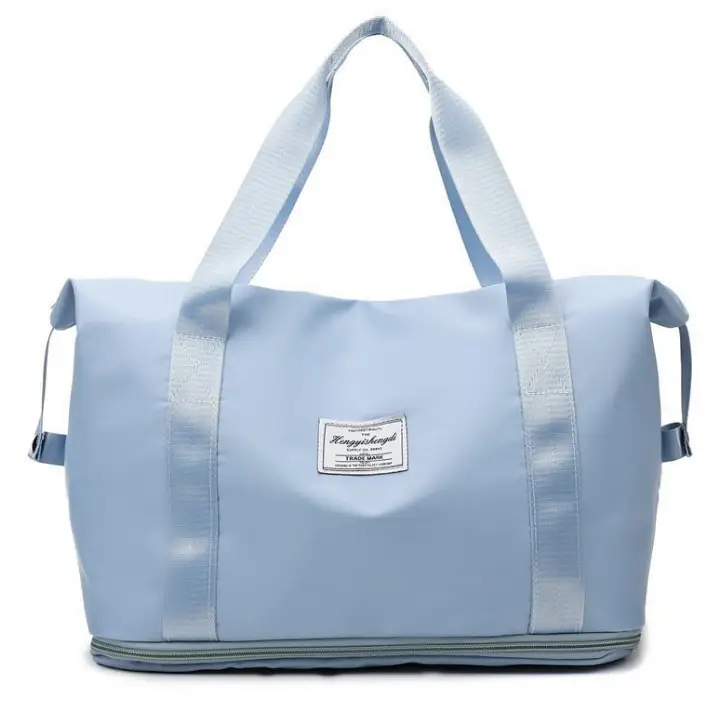 Women's Light Purple Travel Bag Large Capacity - Image 7