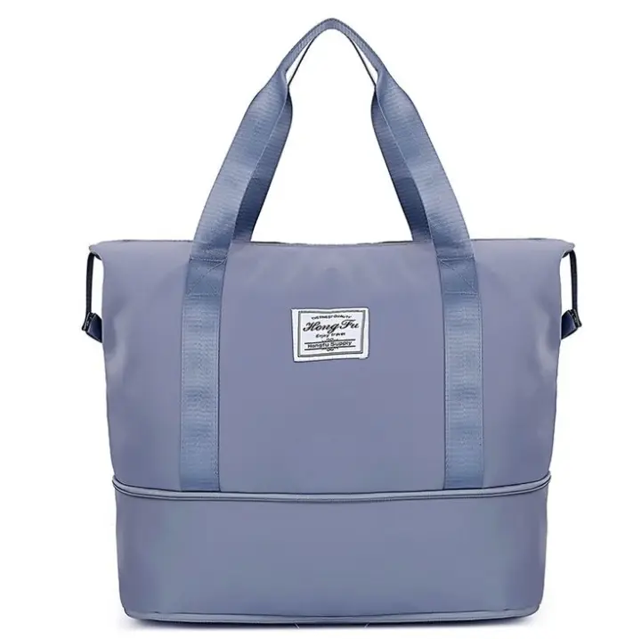 Women's Light Purple Travel Bag Large Capacity - Image 9
