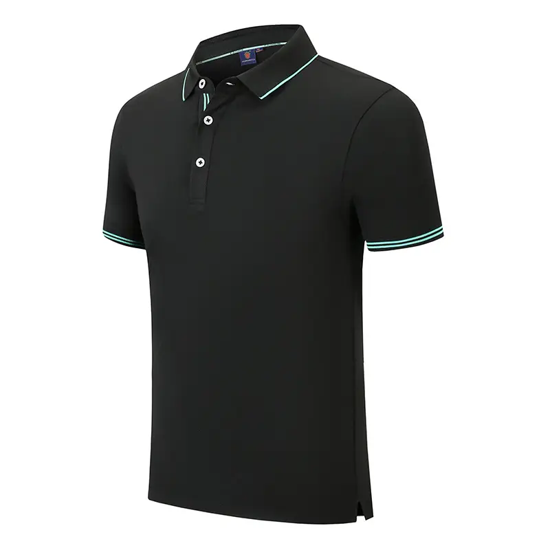 Men Women Orange Polo T-Shirt Short Sleeve - Image 15