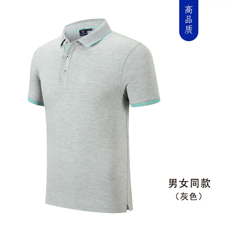 Men Women Orange Polo T-Shirt Short Sleeve - Image 9