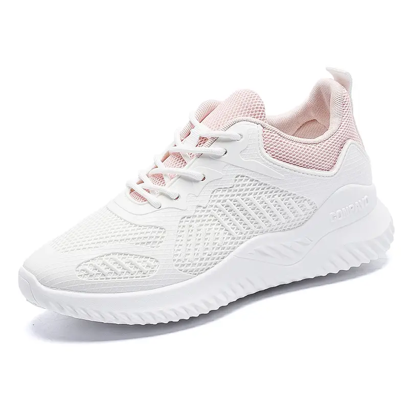 Running Shoes for Women 2026 Autumn New Style Fly-Knit Korean Version Versatile White Sneakers Student Casual Sports Shoes for Women - Image 7