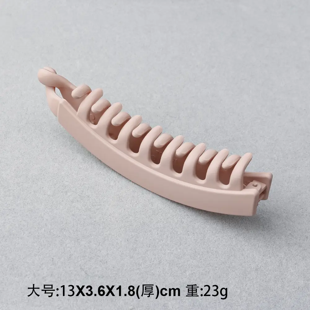 Frosted Toothed Hair Clip Dark Green 23g - Image 8