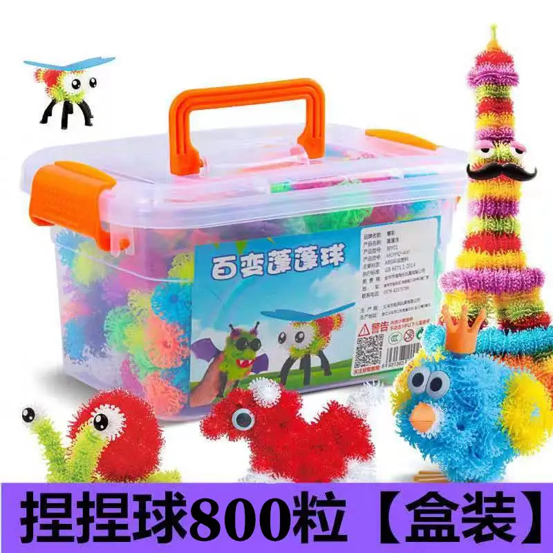 Rainbow Puffy Pinching Toy for Kids - Image 6