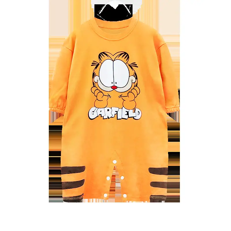 Boys Cotton Long Sleeve Cartoon Pajamas