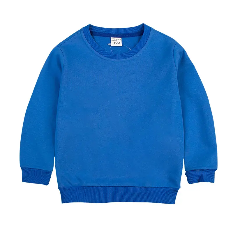 Men Navy Solid Sweatshirt Long Sleeve Winter Wear - Image 16