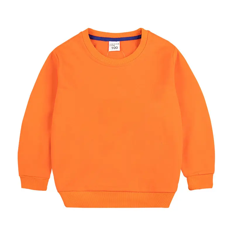 Men Navy Solid Sweatshirt Long Sleeve Winter Wear - Image 4