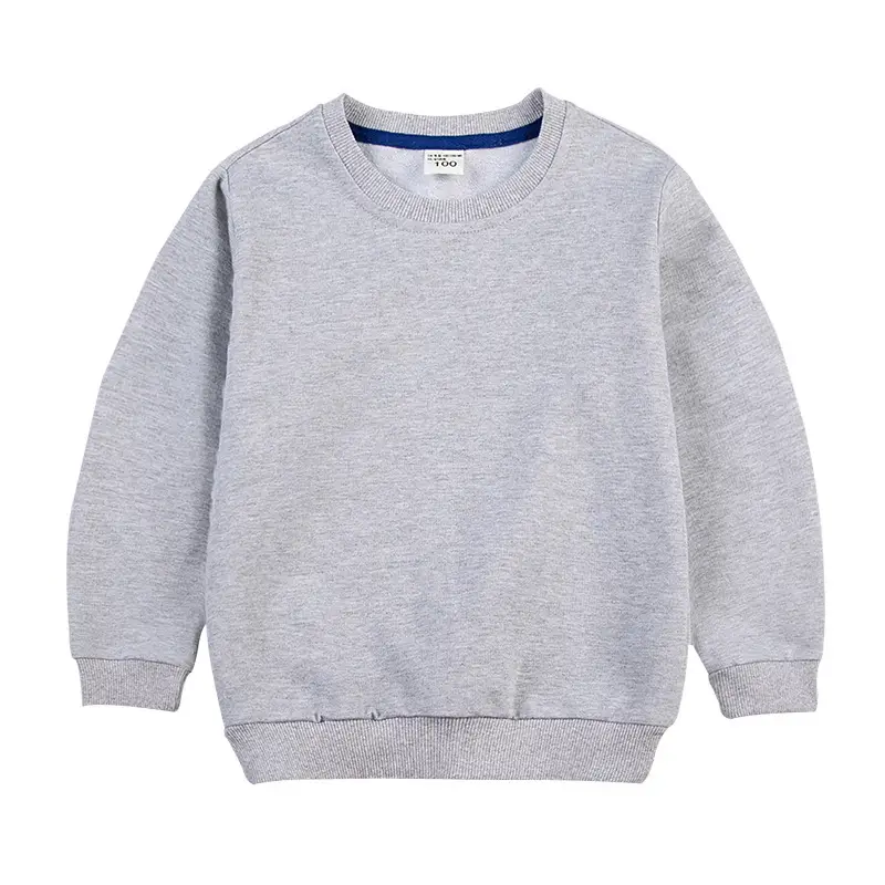 Men Navy Solid Sweatshirt Long Sleeve Winter Wear - Image 9