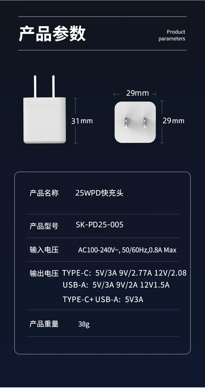 25W Fast Charging Charger for iPhone 13 & Android — feature 4