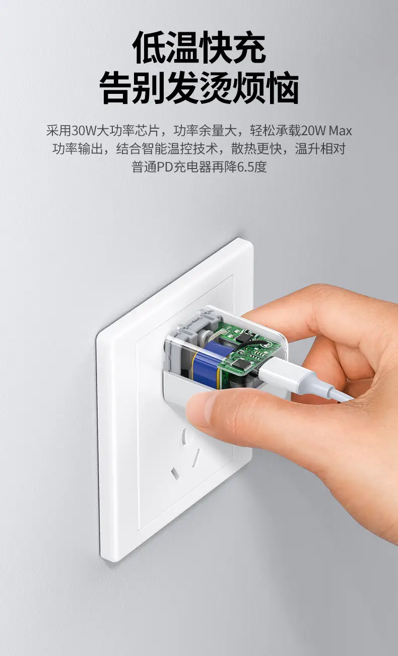 3C Certified USB-C Phone Charger Fast Charging — feature 6