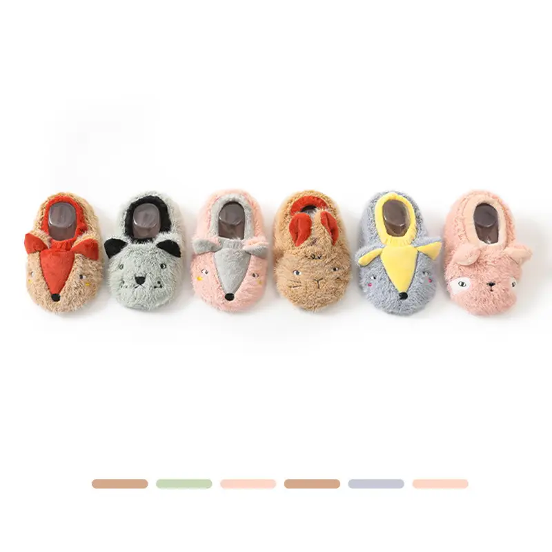 Baby Non-Slip Soft Floor Shoes Autumn Winter Cartoon