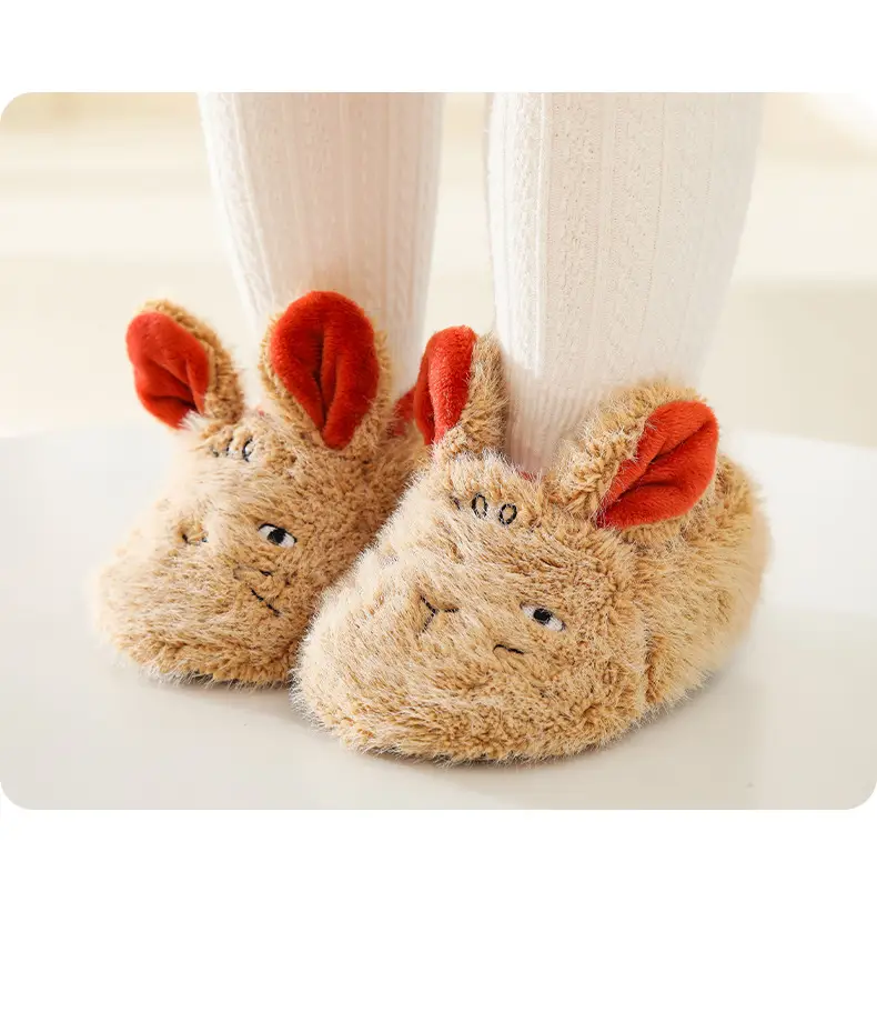 Baby Non-Slip Soft Floor Shoes Autumn Winter Cartoon — feature 14