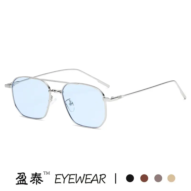 Huang Zitao Anti-blue Metal Sunglasses - Image 12