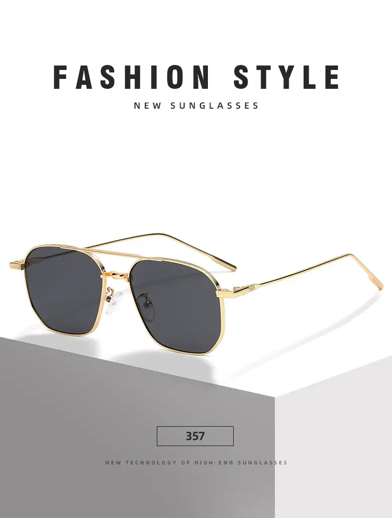 Huang Zitao Anti-blue Metal Sunglasses — feature 11