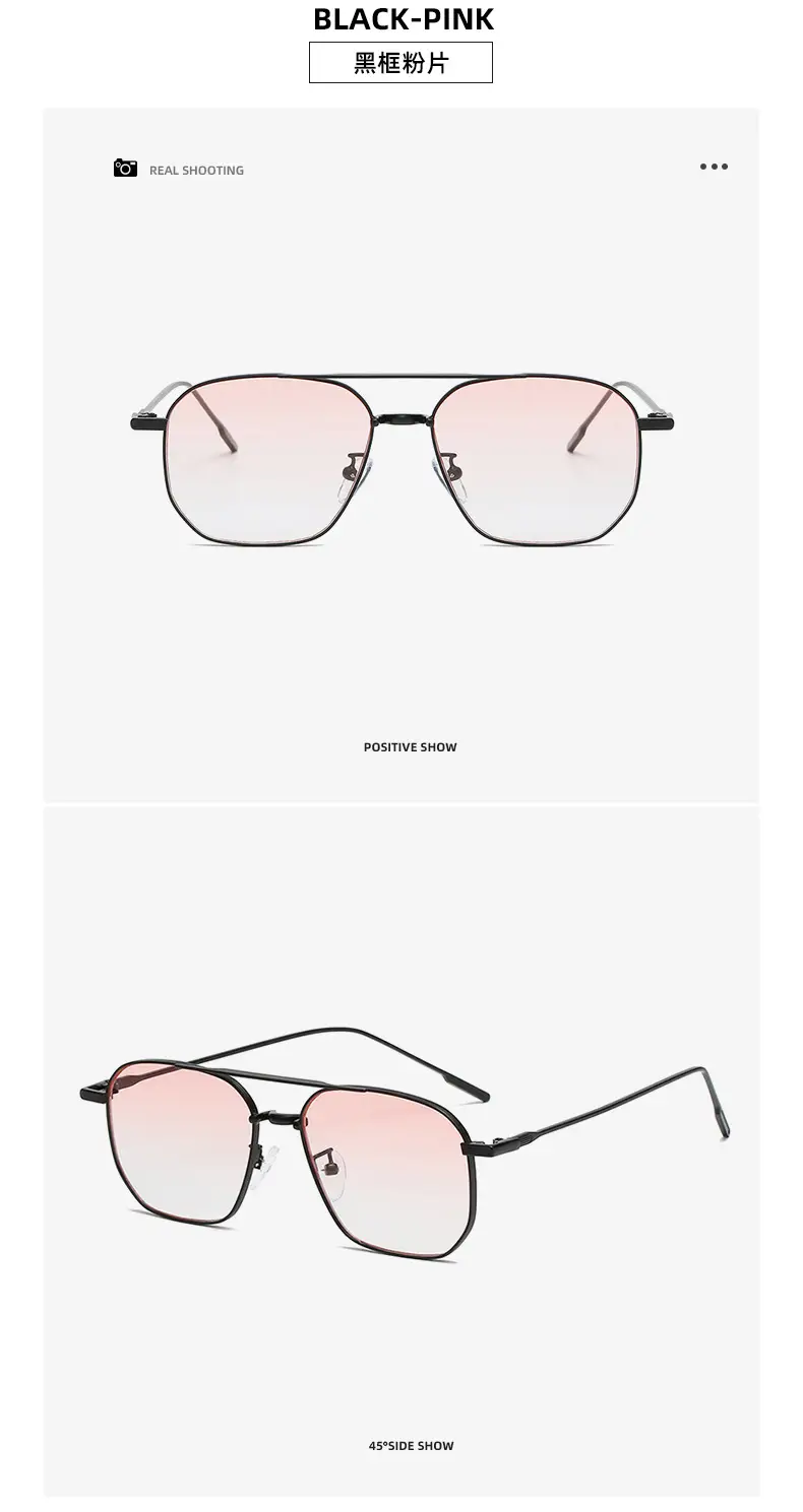 Huang Zitao Anti-blue Metal Sunglasses — feature 16