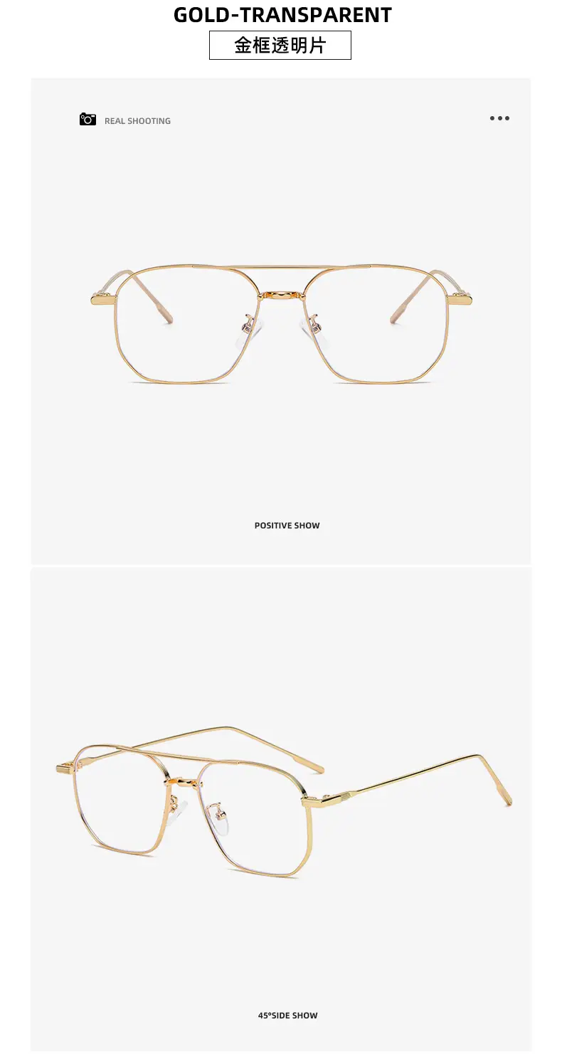 Huang Zitao Anti-blue Metal Sunglasses — feature 17