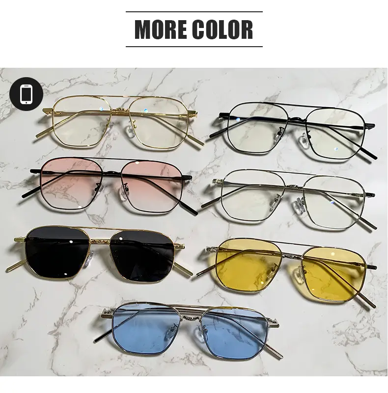 Huang Zitao Anti-blue Metal Sunglasses — feature 20