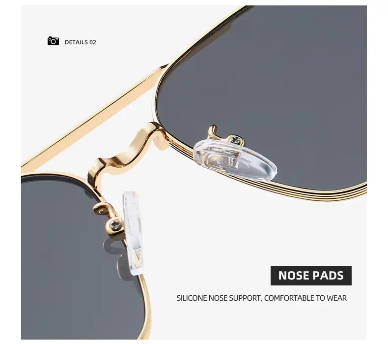 Huang Zitao Anti-blue Metal Sunglasses — feature 22
