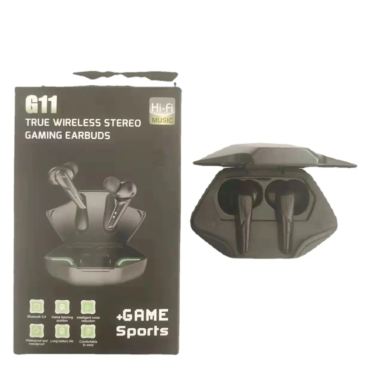E-Sports Gaming Bluetooth Headset Yx01Tws 366 Colorful - Image 5