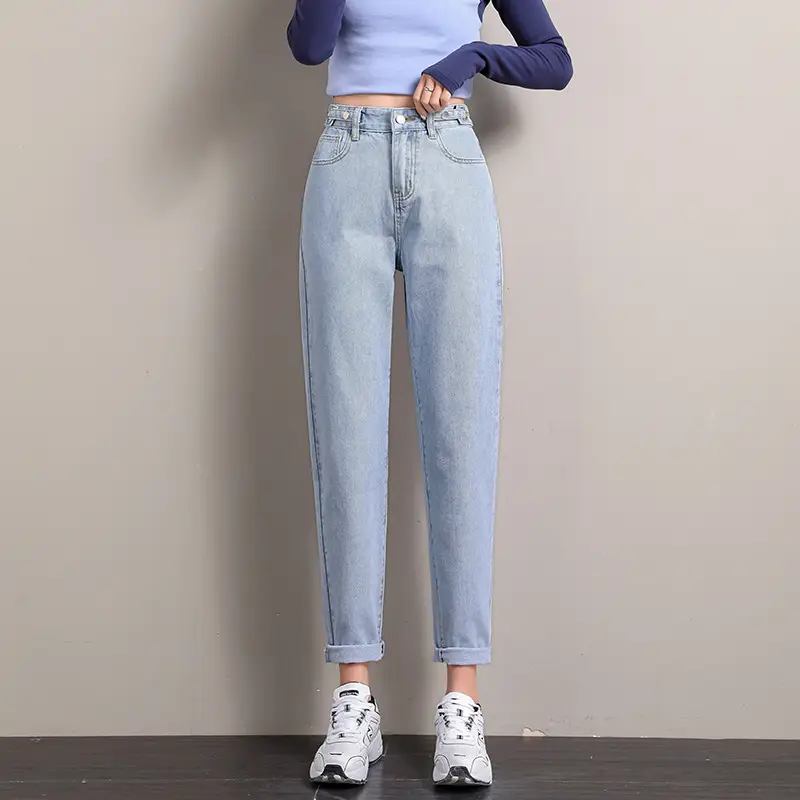 Harlan Jeans Women's Wide Leg Radish Dad Pants 2021 - Image 3
