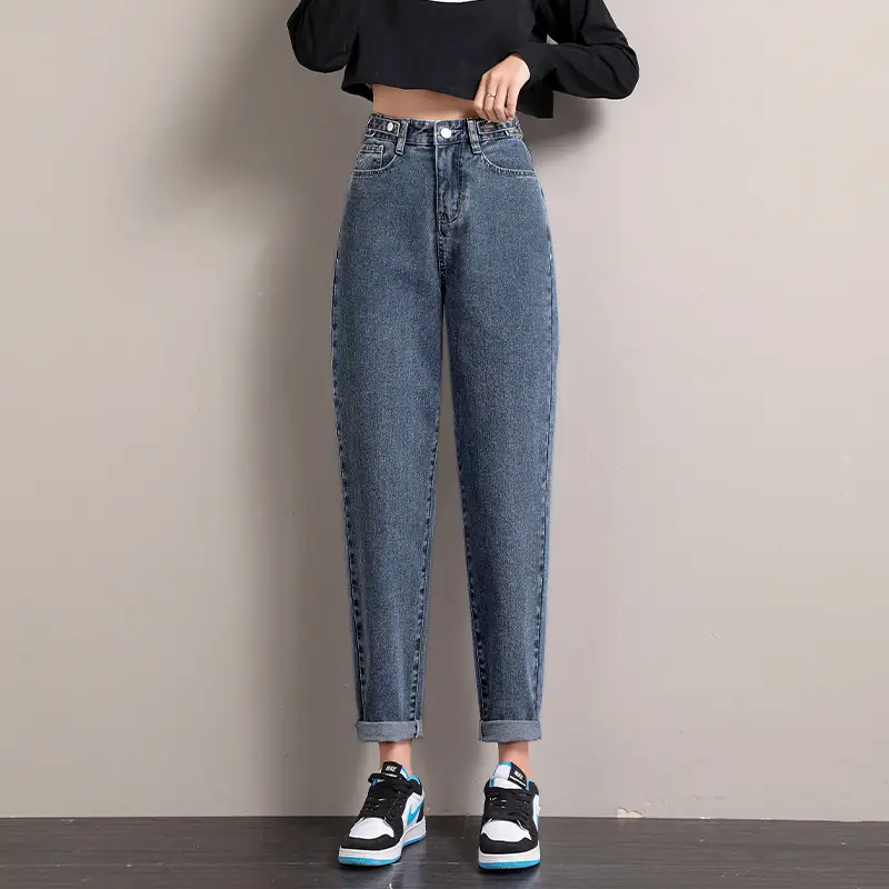 Harlan Jeans Women's Wide Leg Radish Dad Pants 2021 - Image 4