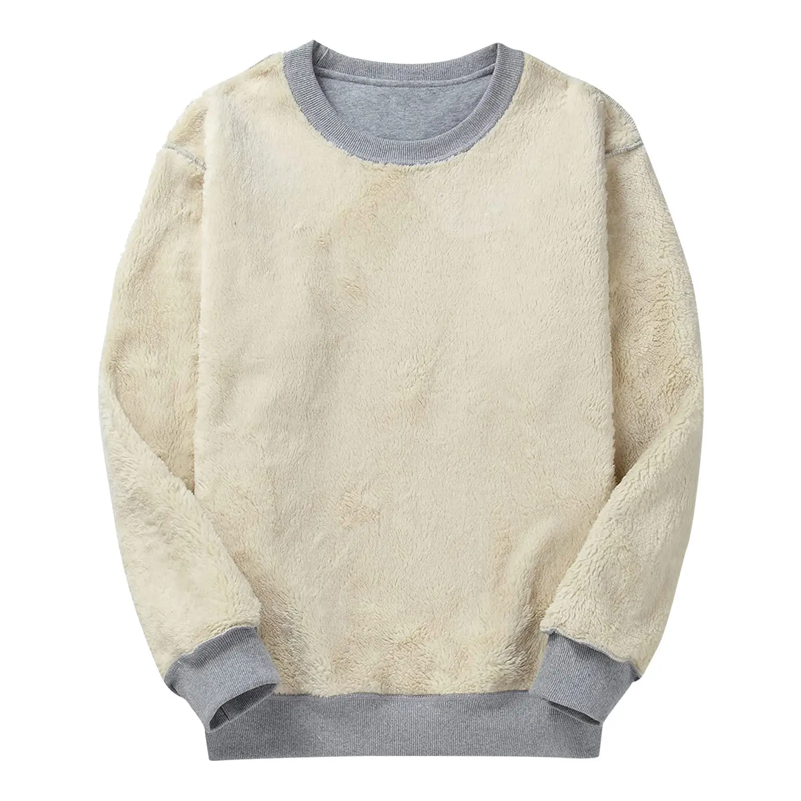 Women's 2021 Black Padded Crew Neck Sweater — feature 7