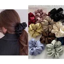 Satin Silk Hair Ring for Women Elegant Hair Accessory — feature 2