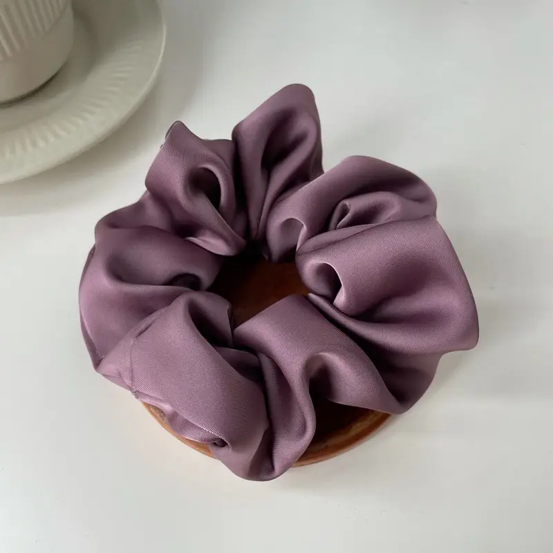 Satin Silk Hair Ring for Women Elegant Hair Accessory - Image 13