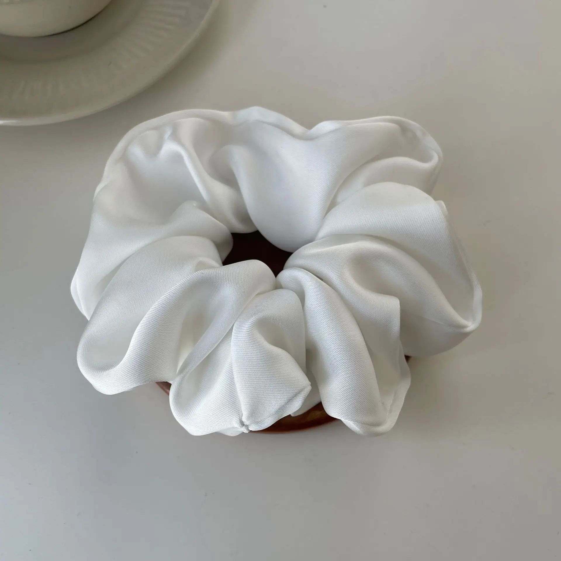 Satin Silk Hair Ring for Women Elegant Hair Accessory - Image 16