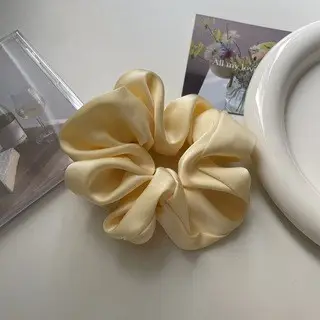 Satin Silk Hair Ring for Women Elegant Hair Accessory - Image 19