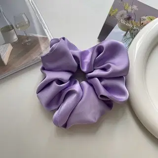 Satin Silk Hair Ring for Women Elegant Hair Accessory - Image 20