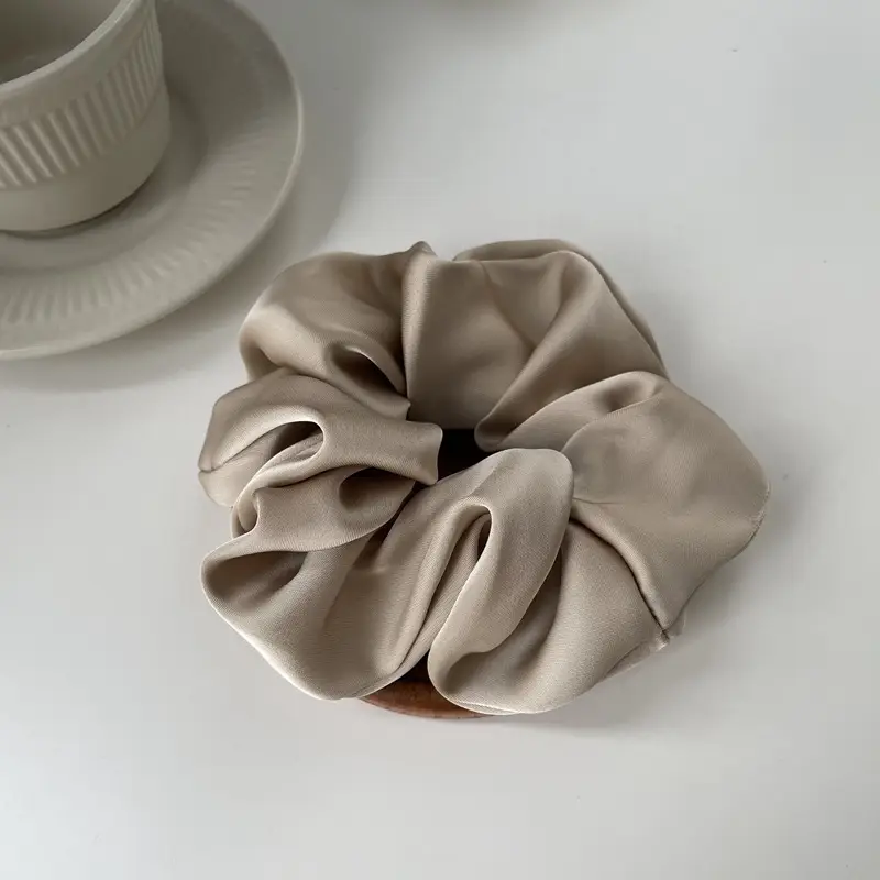 Satin Silk Hair Ring for Women Elegant Hair Accessory - Image 5