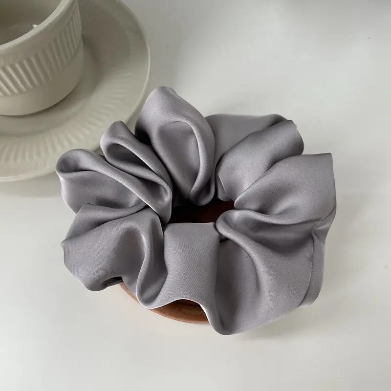 Satin Silk Hair Ring for Women Elegant Hair Accessory - Image 6