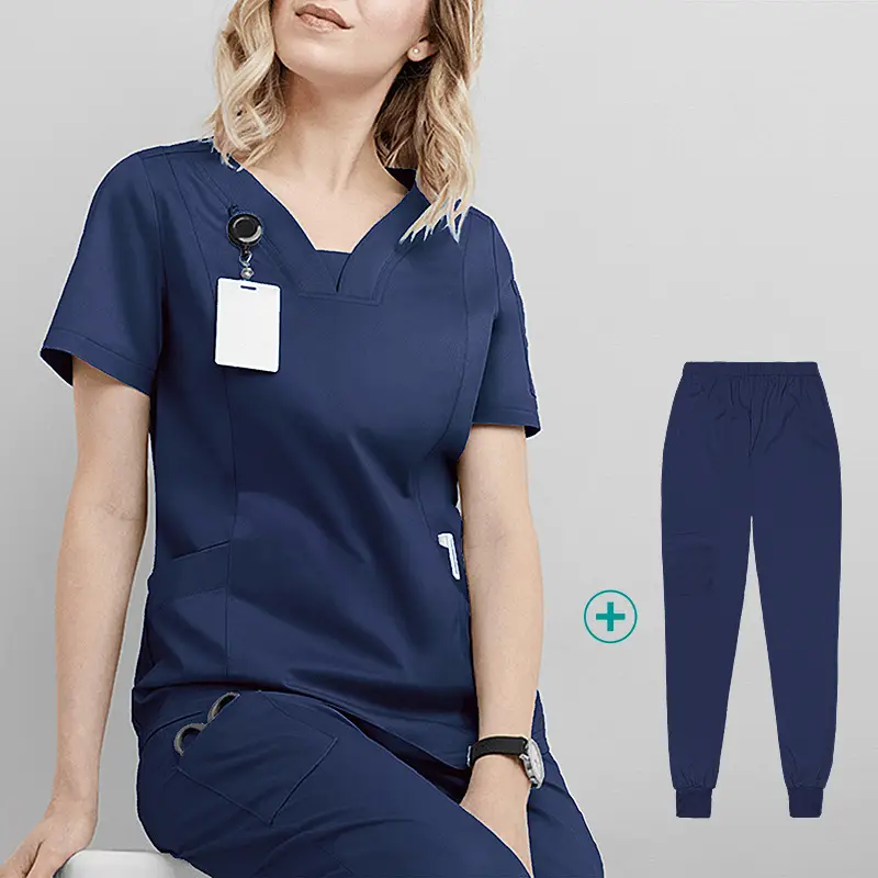 Green Stomatology & Hospital Work Suit for Nurses & Doctors - Image 9