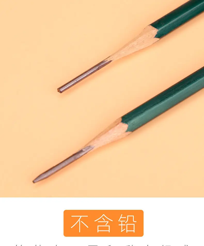 Factory Wholesale Hole Pencil Primary School Students Special 2B Pencil Sketch Painting Triangle Pole Hb Pencil Kidsren's Stationery — feature 20