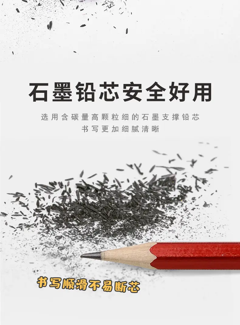 Factory Wholesale Hole Pencil Primary School Students Special 2B Pencil Sketch Painting Triangle Pole Hb Pencil Kidsren's Stationery — feature 44