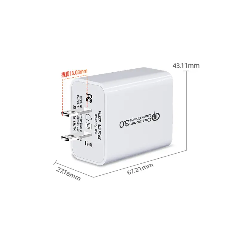 9V2A Chinese Standard USB Charger for Huawei Mobile - Image 3