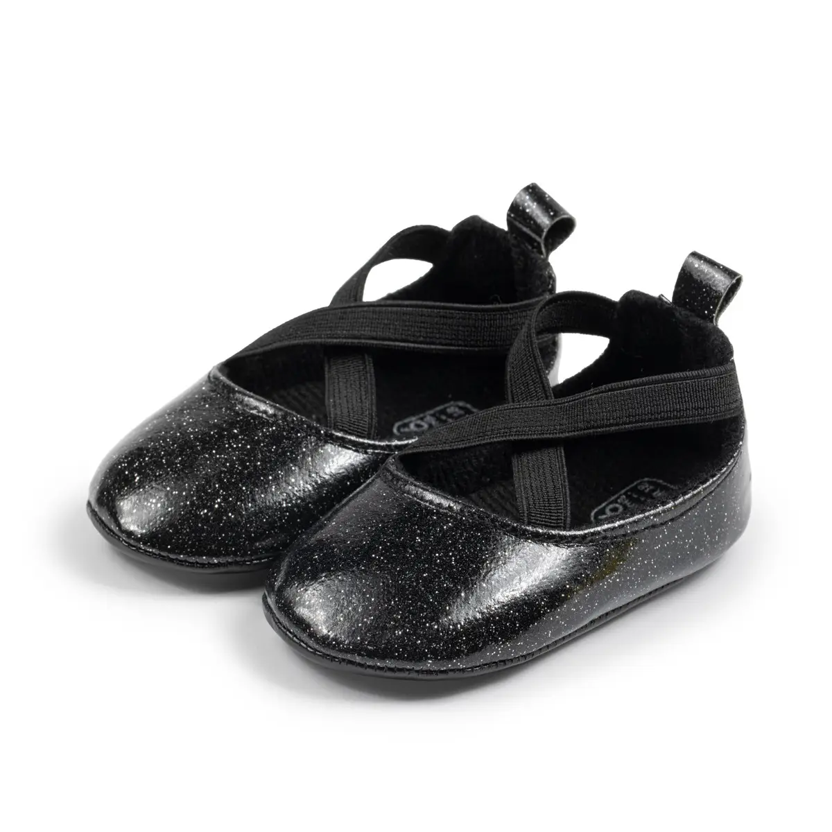 Gold Sequin Princess Baby Shoes Non-Slip Soft Sole — feature 24