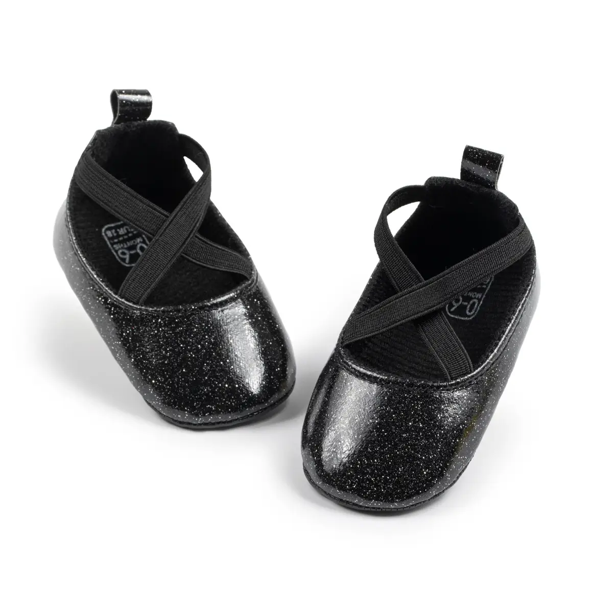 Gold Sequin Princess Baby Shoes Non-Slip Soft Sole — feature 25