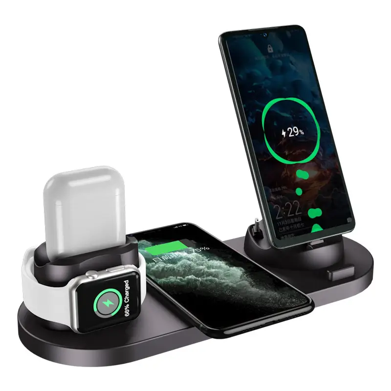 Cross-Border 3-in-1 Wireless Charger for Apple Devices