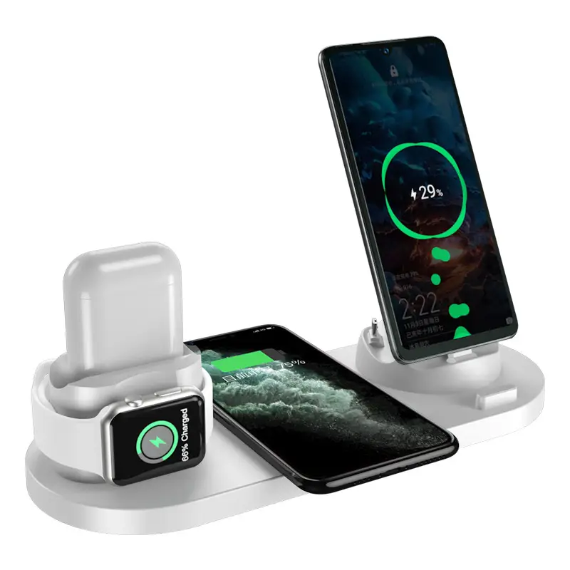 Cross-Border 3-in-1 Wireless Charger for Apple Devices - Image 2