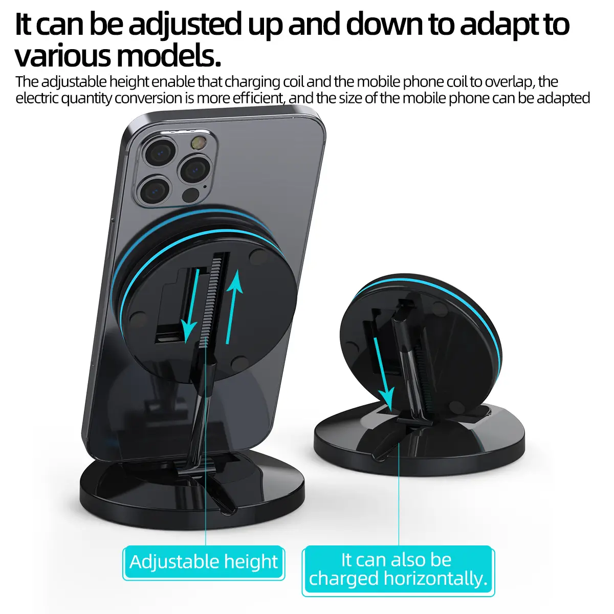 Magnetic Wireless Charger for iPhone 15 Pro Max 15W - Image 3