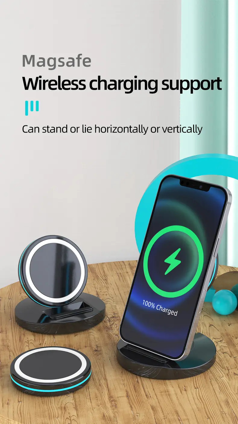 Magnetic Wireless Charger for iPhone 15 Pro Max 15W — feature 2