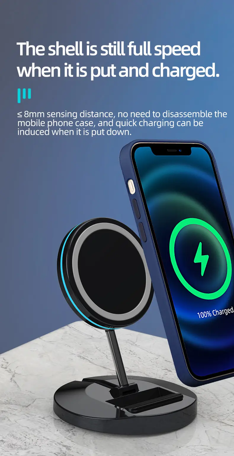 Magnetic Wireless Charger for iPhone 15 Pro Max 15W — feature 9