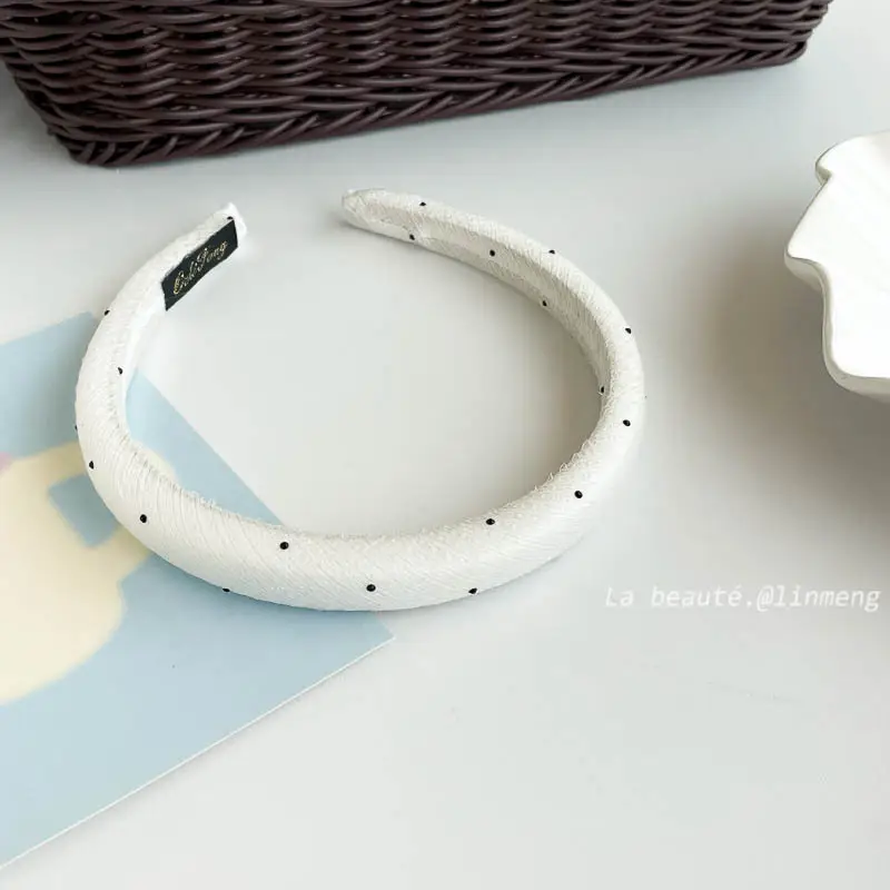 Black High-Cranial Hairband for Women - Image 105