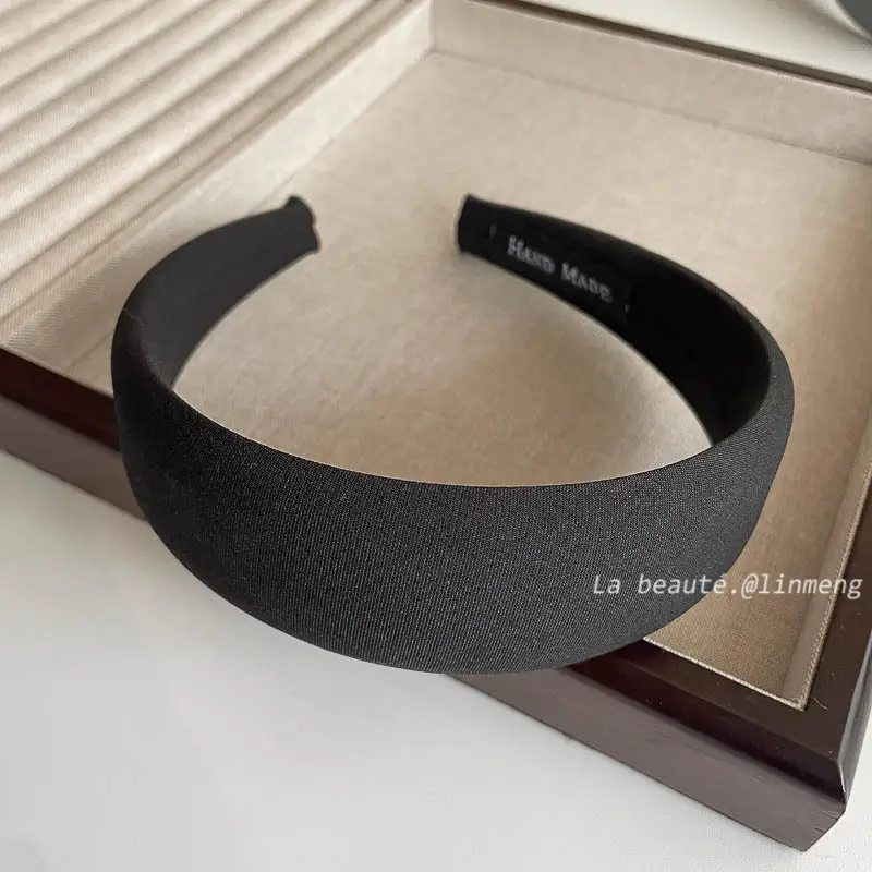 Black High-Cranial Hairband for Women - Image 106