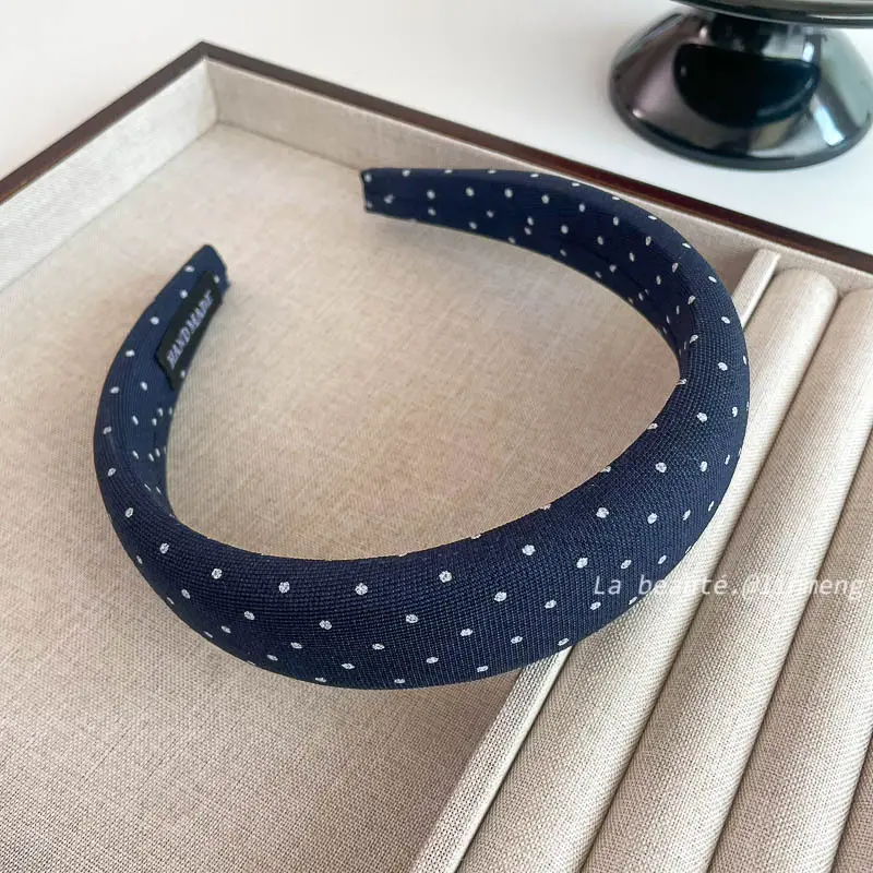 Black High-Cranial Hairband for Women - Image 112