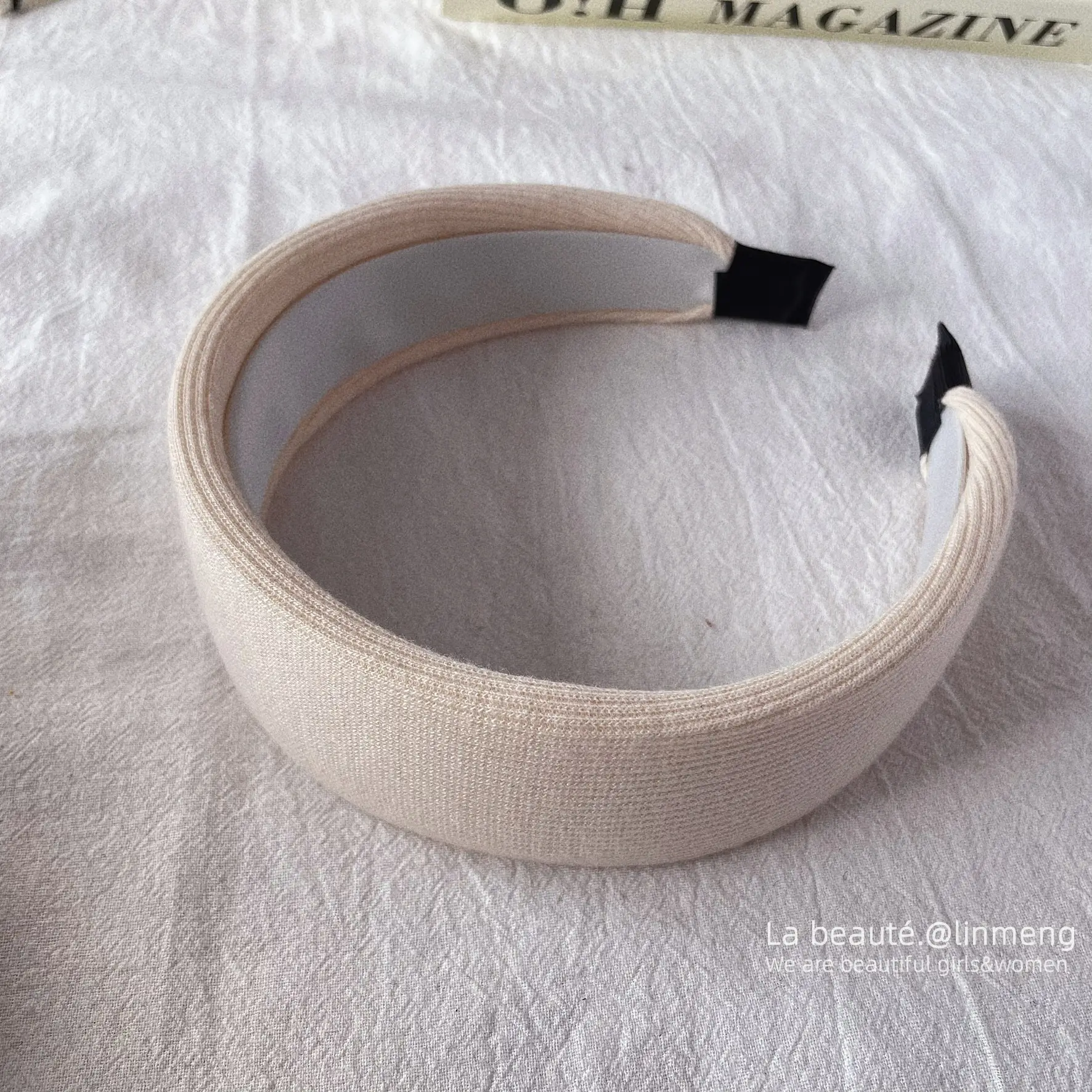 Black High-Cranial Hairband for Women - Image 114